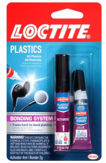 Loctite Super Glue Plastics Bonding System